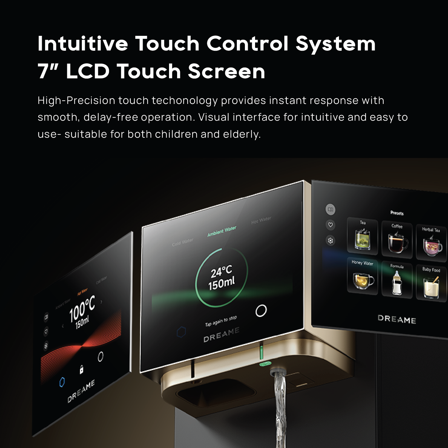 [New Launch] Dreame S1 Water Purifier | All-In-One Machine - Cold, Hot, Ice | Nano Ultrafiltration System - 7 Layer Filtration System