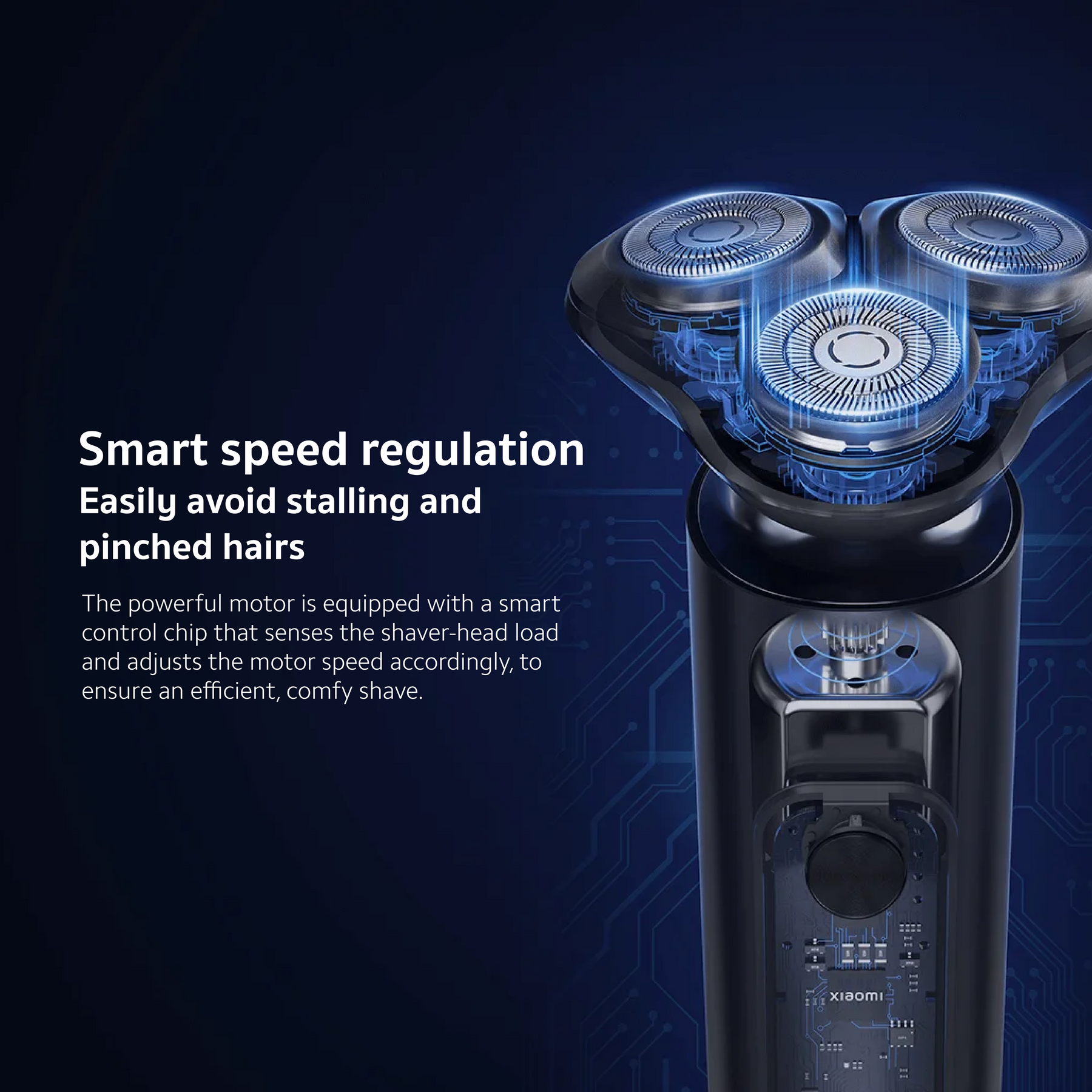 Xiaomi S101 / S301 Electric Shaver LED Display 90 Days Battery Life Type C Charging IPX7 Smart Speed Control