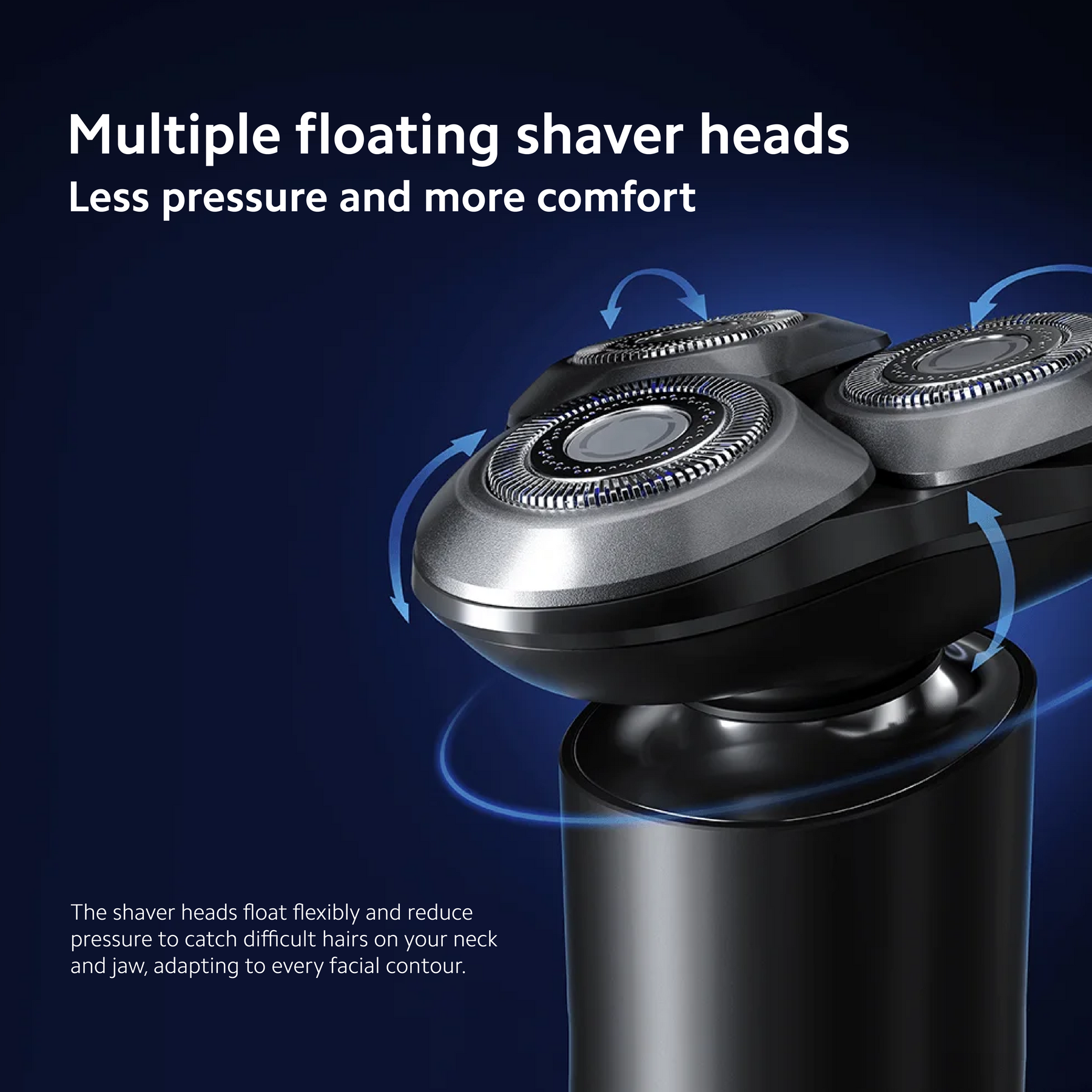 Xiaomi S101 / S301 Electric Shaver LED Display 90 Days Battery Life Type C Charging IPX7 Smart Speed Control