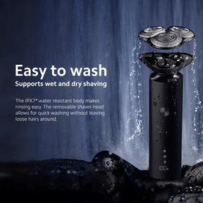 Xiaomi S101 / S301 Electric Shaver LED Display 90 Days Battery Life Type C Charging IPX7 Smart Speed Control