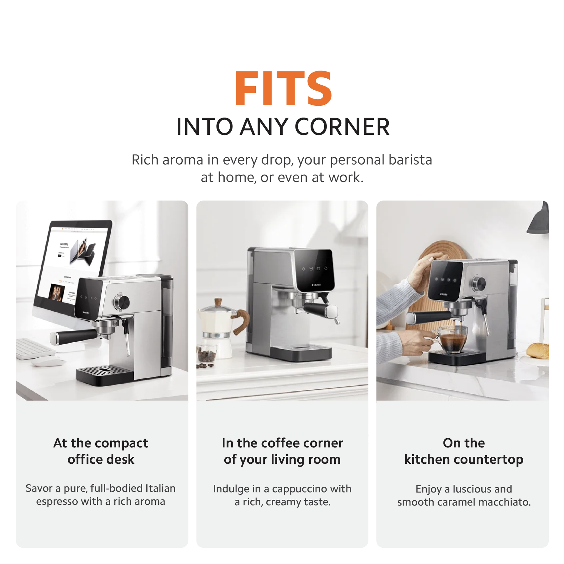 Xiaomi Semi-Automatic Espresso Machine Coffee Machine