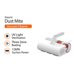 Xiaomi Dust Mite Remover 2 Vacuum Cleaner | 12kPA Suction | 50° Hot Air Drying | UV Light Sterilisation