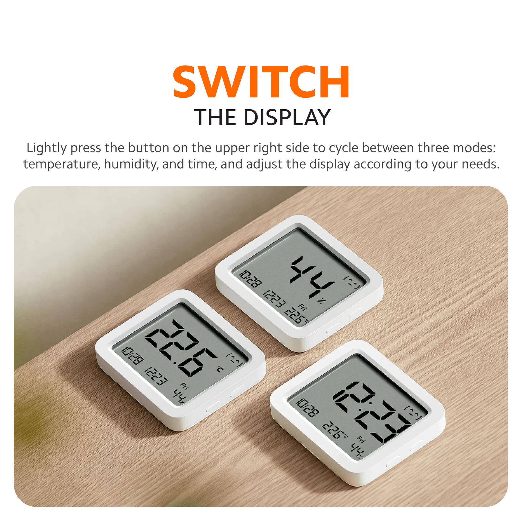 Xiaomi Smart Temperature & Humidity Monitor 3