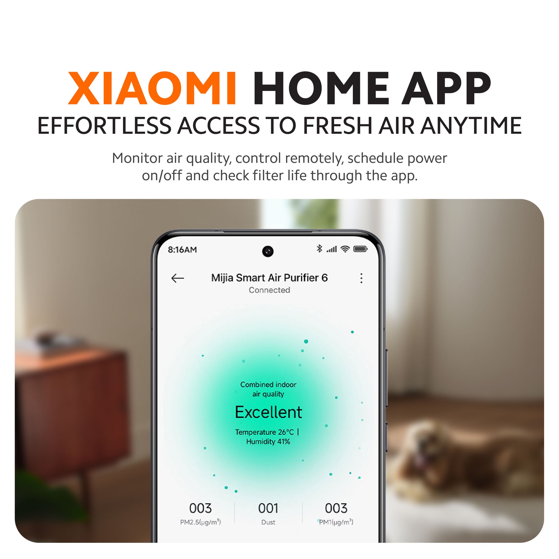 Xiaomi Smart Air Purifier 6