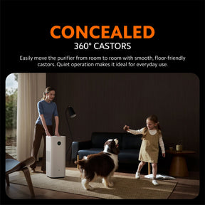 Xiaomi Smart Air Purifier 6 Plus | 810m³/h CADR | 91m² Coverage | Dual-Impeller Dual-Filter | UVC Sterilisation | 5 Sens