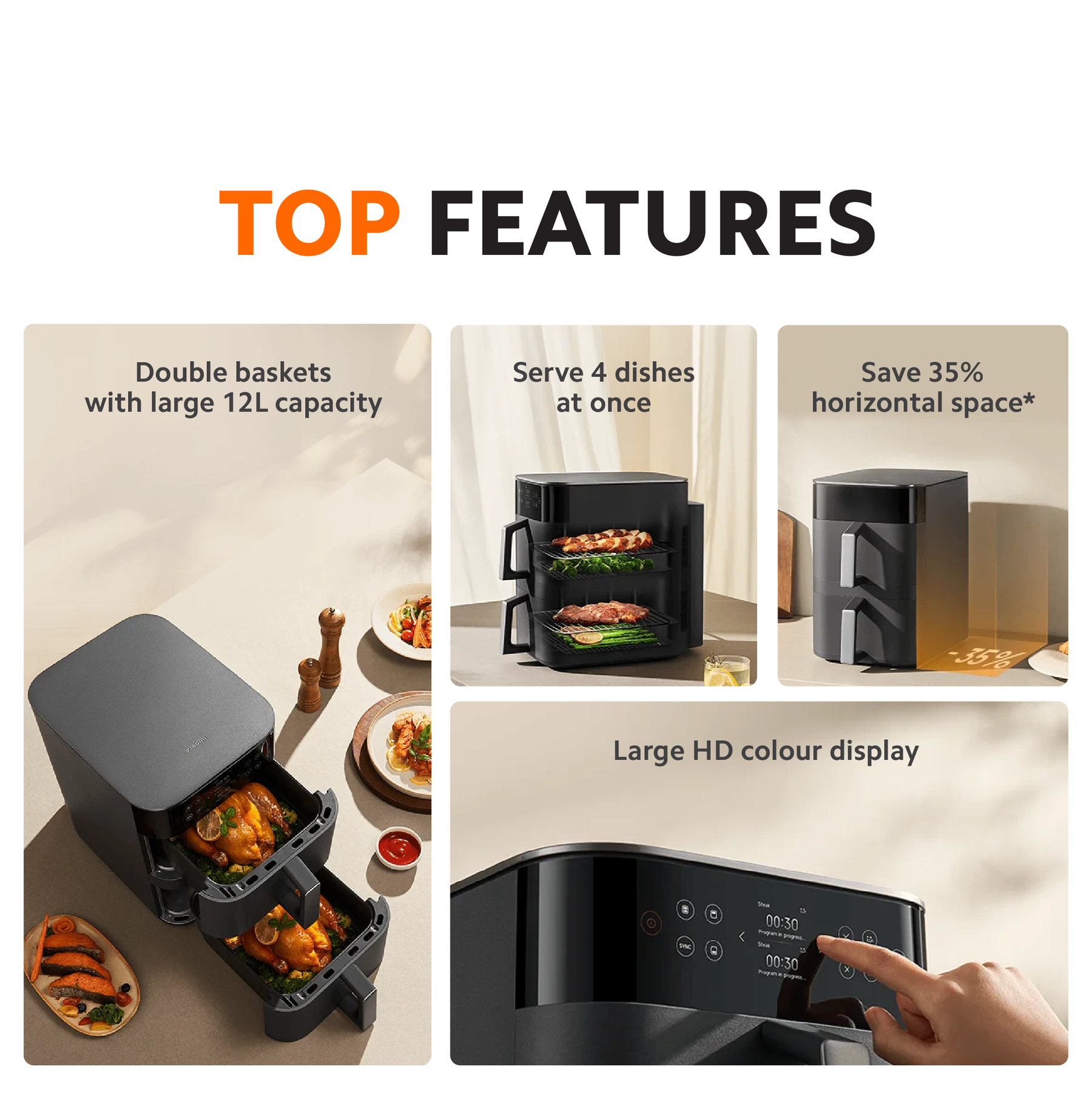 Xiaomi Smart Double Stack Air Fryer 12L