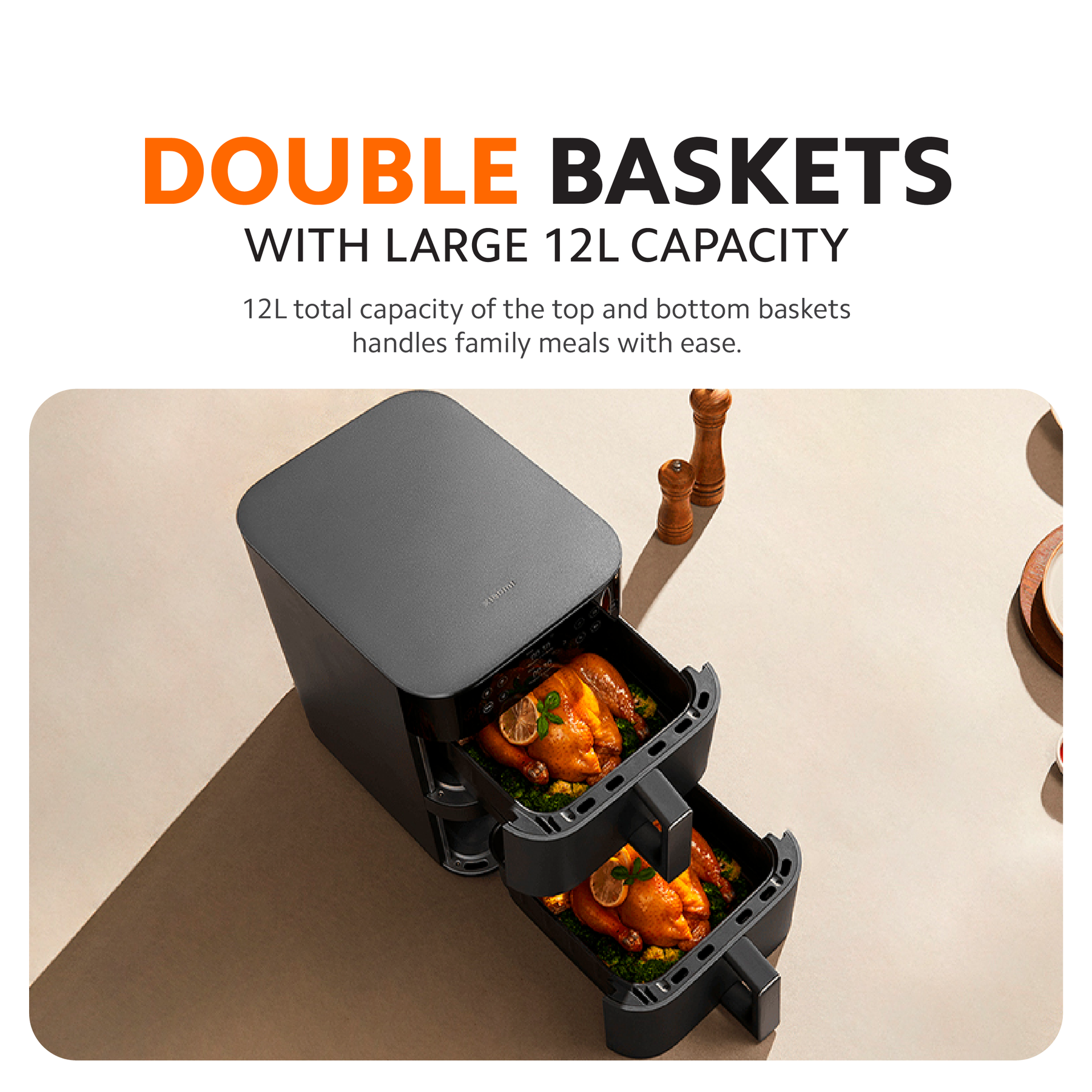 Xiaomi Smart Double Stack Air Fryer 12L