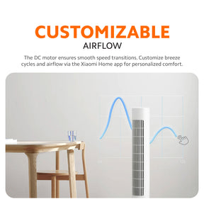 [LATEST] Xiaomi Smart Tower Fan 2 | 150° Wide Coverage | Natural Breeze Simulation | Quiet Operation | Smart Control