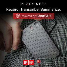 PLAUD NOTE Chat GPT Empowered AI Voice Recorder Instant Meeting Minutes / Phone Call Translation 57 Between Languages