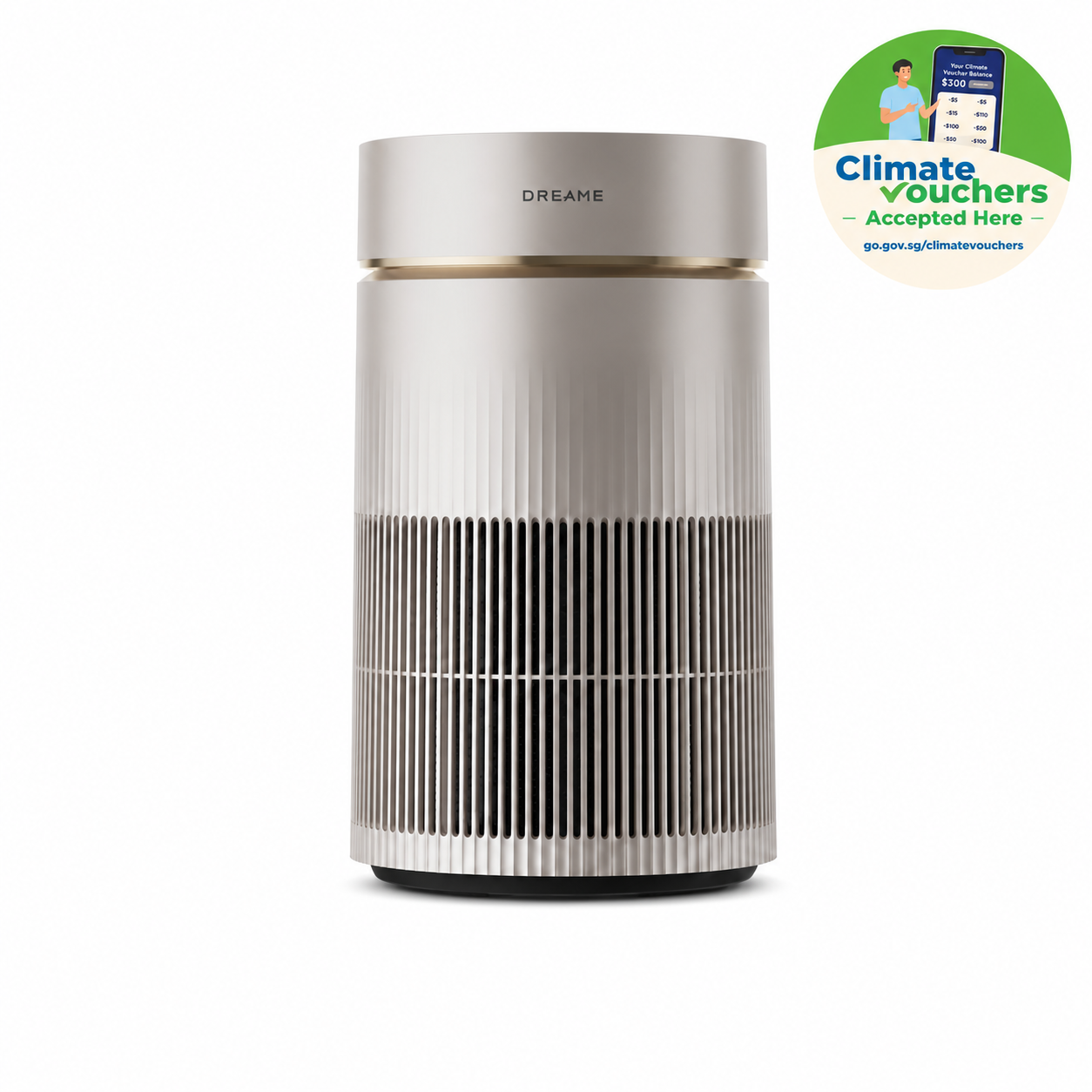 [CLIMATE VOUCHER $200 OFF] Dreame TP10 / TP20 Air Purifier H13 HEPA Filter | 500m³/h CADR | 5-Year Filter Life | PM2.5 Sensor | 22-59dB