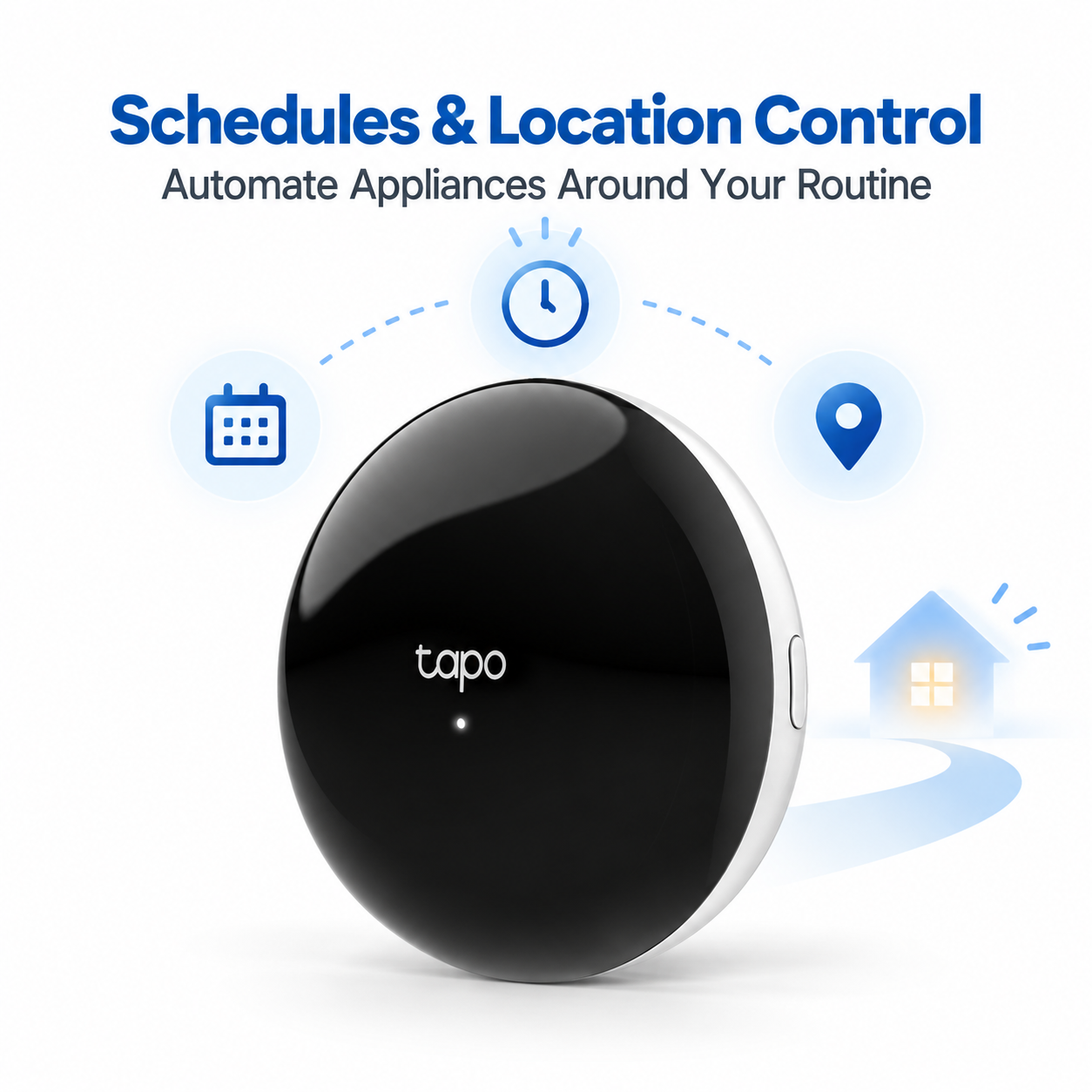 Tapo H110 Smart IR & IoT Hub | All-in-One Universal Remote for Aircon, TV & Fans | Matter Certified | Works with Siri, Alexa & Google