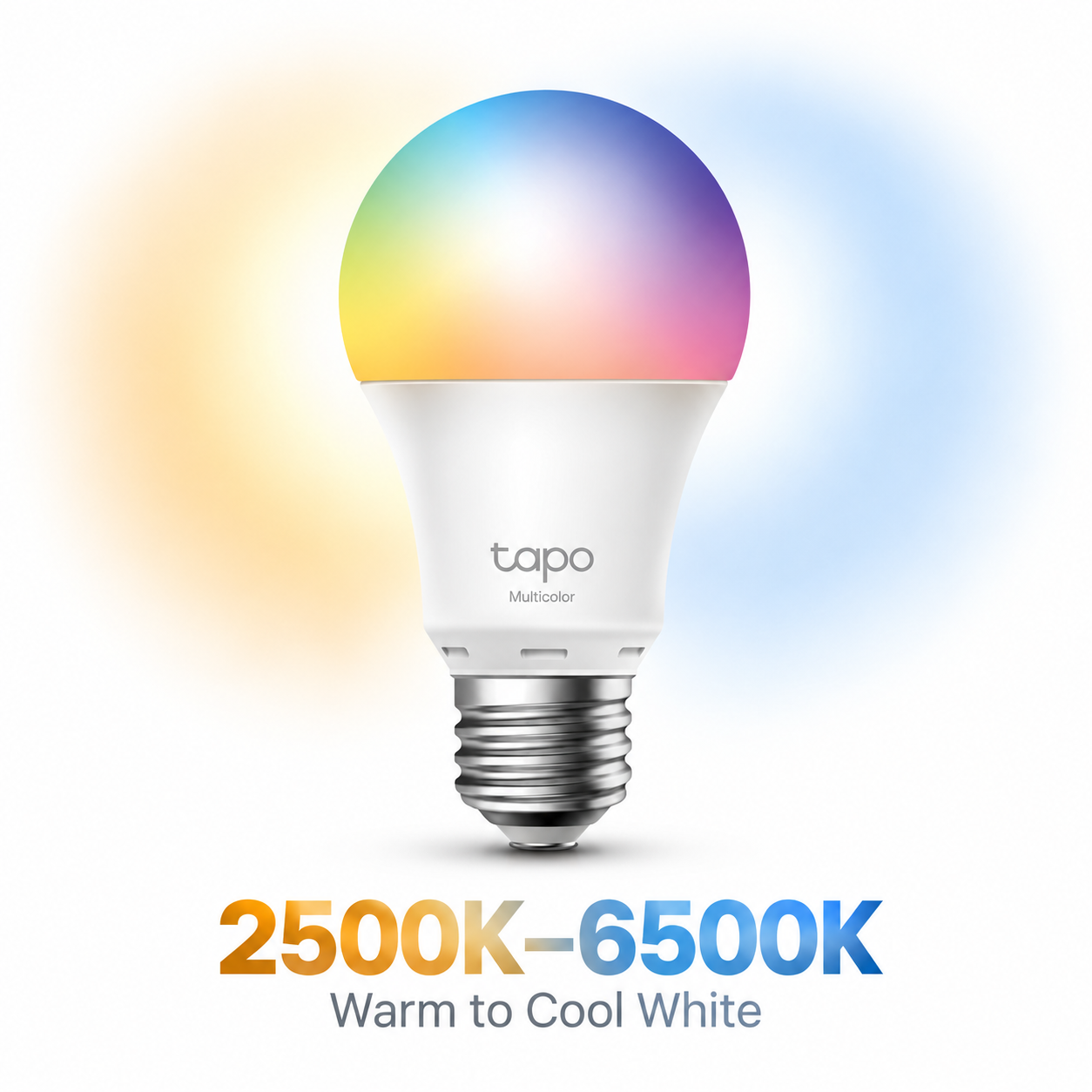 Tapo L530E TP-Link Smart Wi-Fi LED Light Bulb 16 mil Colors  (E27/No Hub required/Google Assistant) Single Pack / 4 Pack