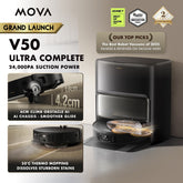 MOVA V50 Ultra Complete Robot Vacuum Cleaner