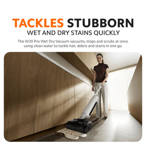 Xiaomi W30 Pro Wet Dry Stick Vacuum 18000 PA 80°C Hot Drying 180°C Lie-Flat Cleaning 40 Mins Battery