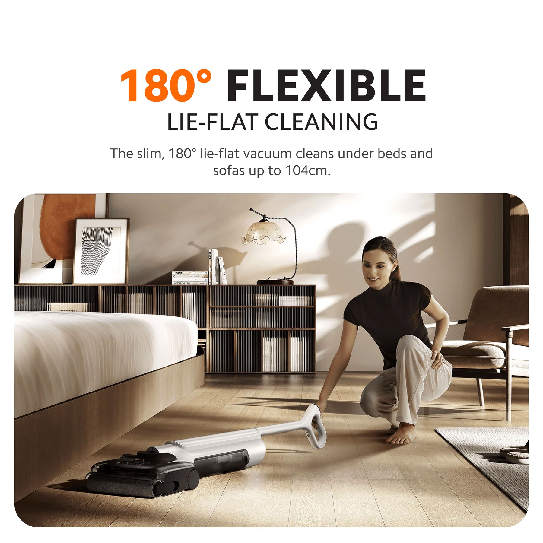 Xiaomi W30 Pro Wet Dry Stick Vacuum 18000 PA 80°C Hot Drying 180°C Lie-Flat Cleaning 40 Mins Battery
