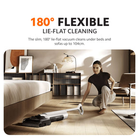 Xiaomi W30 Pro Wet Dry Stick Vacuum 18000 PA 80°C Hot Drying 180°C Lie-Flat Cleaning 40 Mins Battery