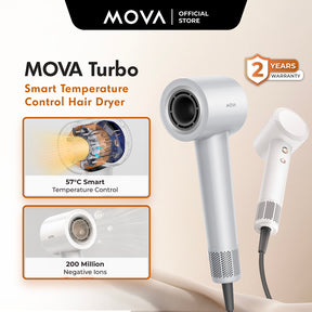 MOVA Turbo Smart Temperature Control Hair Dryer