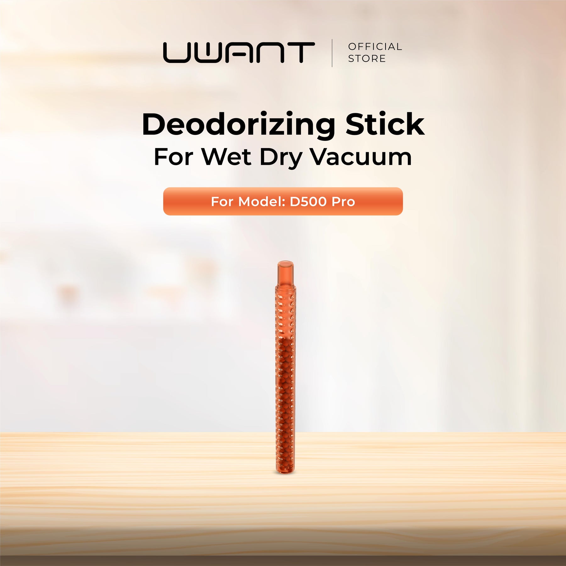 Uwant D500 Pro Wet Dry Vacuum Cleaner Accessories Roller Brush Filter Deodorizing Stick