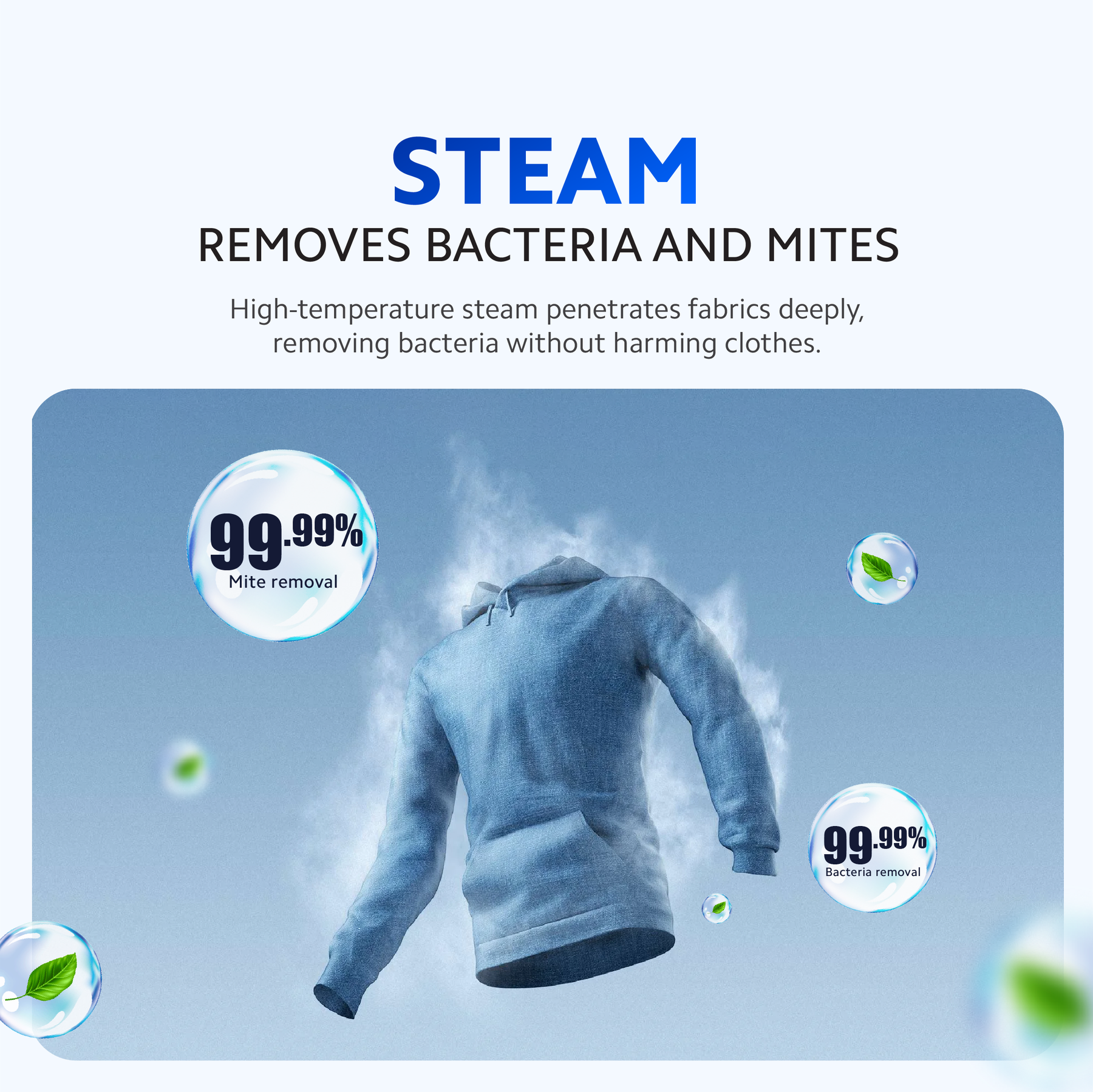 [$400 OFF Climate Voucher] Xiaomi Mijia Front-Load Washing Machine + Dryer 2In1 |10.5 kg | Power Wash & Steam Hygiene