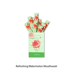 Portable Size Mouthwash 20 Pks 10 ML Lime / Orange / Watermelon / Peach