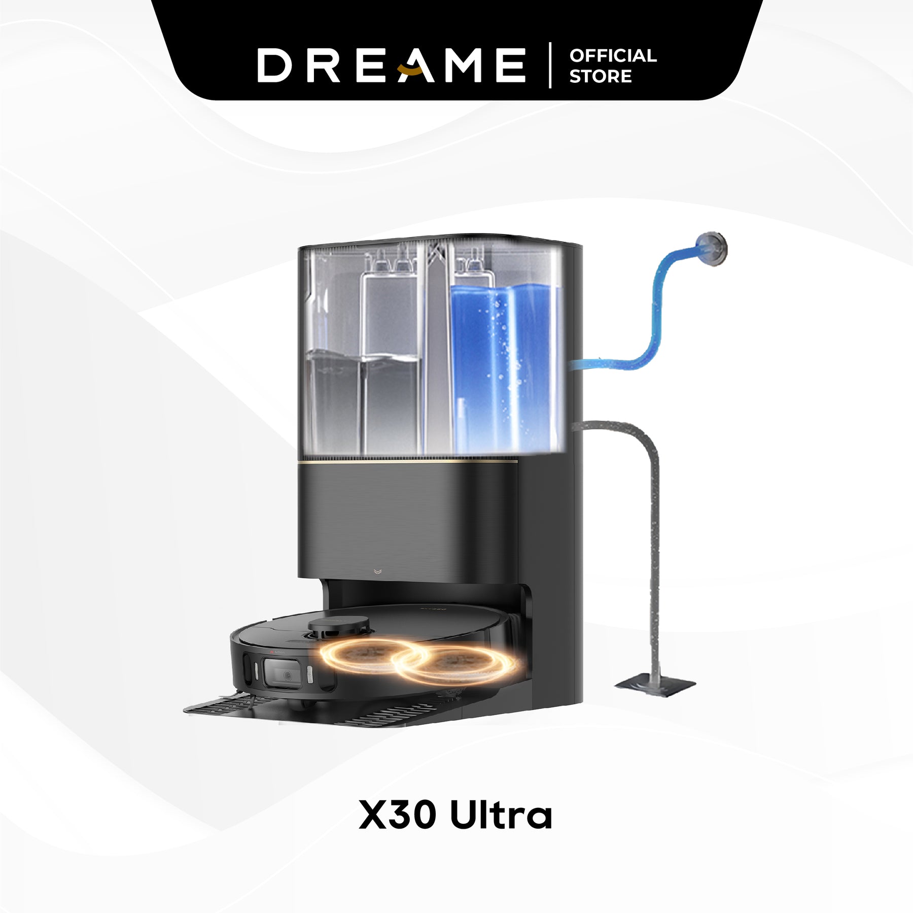【GRAND LAUNCH】Dreame X30 Ultra / X30 Master Robot Vacuum | Enhanced MopExtend 3 | Washboard Self-Cleaning | 60° Hot Wash