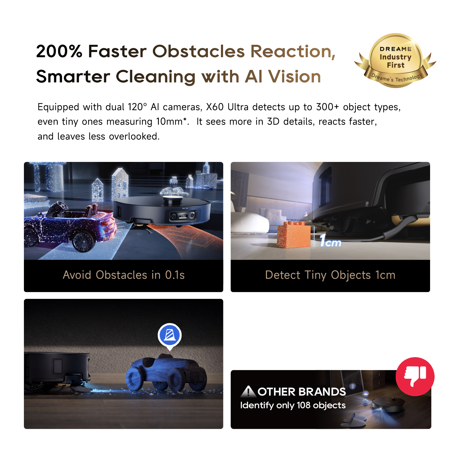 [Pre-Order] Dreame X60 Ultra / Master Robot Vacuum