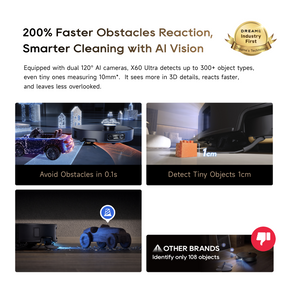 [Pre-Order] Dreame X60 Ultra / Master Robot Vacuum