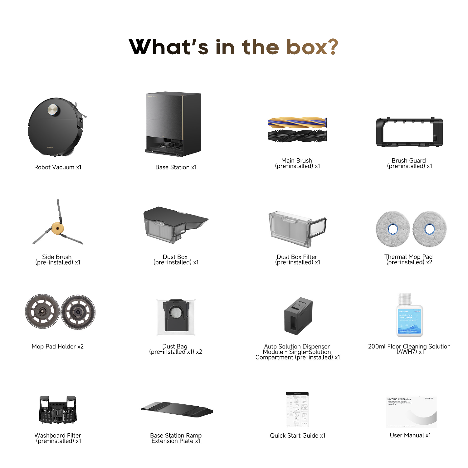 [Pre-Order] Dreame X60 Ultra / Master Robot Vacuum