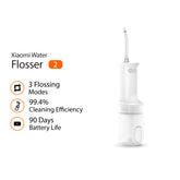 [LATEST] Xiaomi Irrigator Flosser 2 Oral Mouth Water Clean 200ML 99.4% Cleaning 90 Days Battery 3 Modes Dual Tip