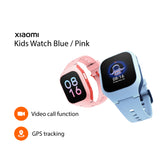 Xiaomi Smart Kids Watch GPS Real Time Tracking Video Call Chat Function [SIM Card Required] Pink / Blue