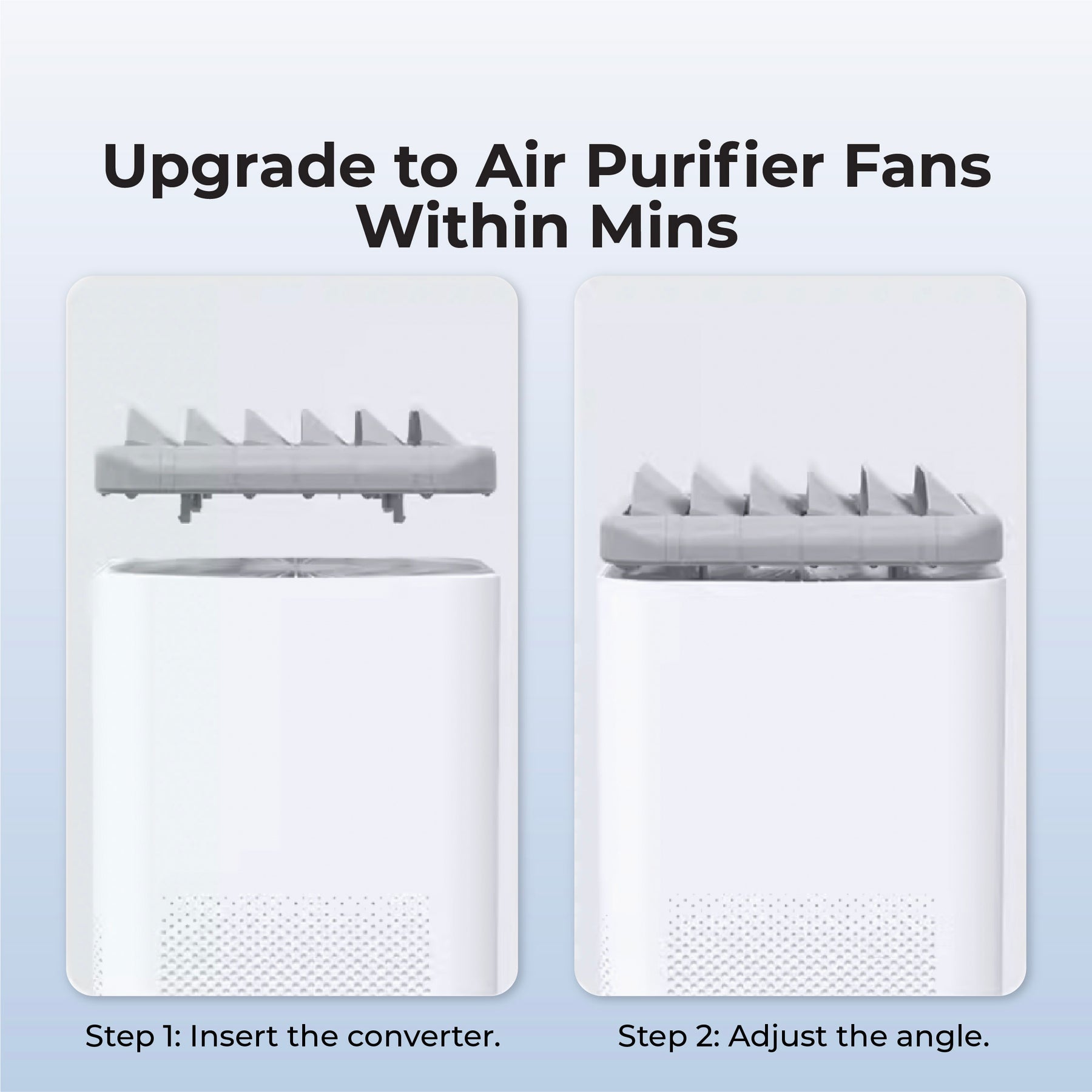 Xiaomi Air Purifier 4 Lite / 4 / 4 Pro Fan Converter Easy Upgrade