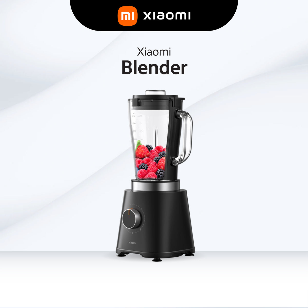 Xiaomi Blender | 1.75L High-Speed Smoothie Maker | 5-Speed with Pulse | 21,000 RPM | Ice Crushing
