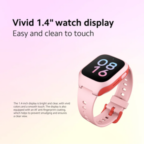 Xiaomi Smart Kids Watch GPS Real Time Tracking Video Call Chat Function [SIM Card Required] Pink / Blue