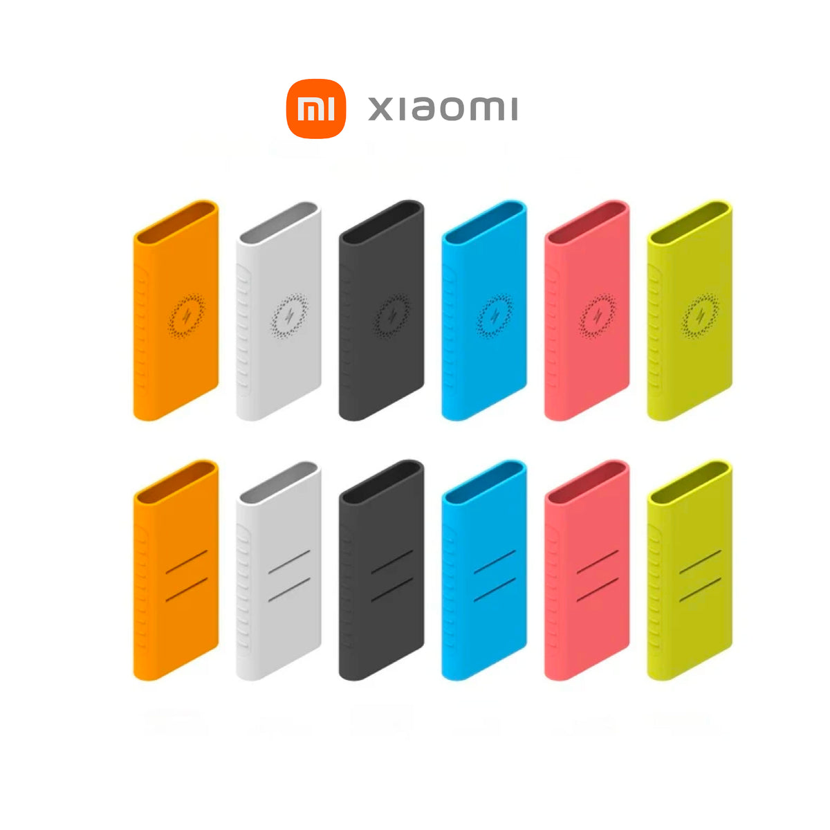 Silicone Case for Xiaomi Travel Size Wireless Power Bank 10000mAh WPB15PDZM
