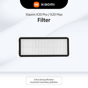 Xiaomi X20 Max Robot Vacuum Accessories Pack (Hair Anti-Tangle Main Brush & Filter & Cover)