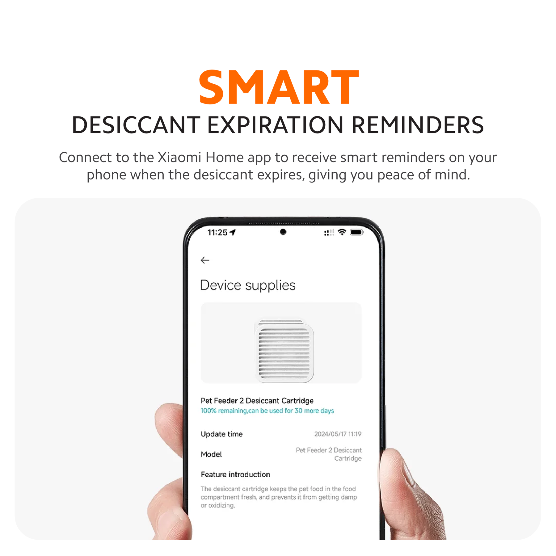 Xiaomi Smart Pet Food Feeder 2 Desiccant Cartridge