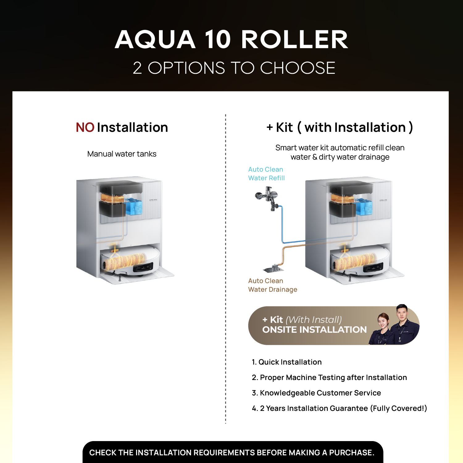 【GRAND LAUNCH】Dreame Aqua 10 Roller Robot Vacuum | AquaRoll™ Mopping - Fresh Water Mopping | AutoSeal™ Roller Guard
