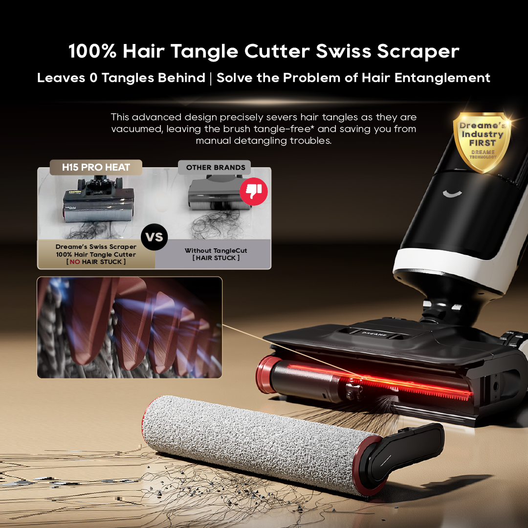 【GRAND LAUNCH】Dreame H15 Pro Heat | GapFree™ AI Robotic Arm | ThermoRinse™ 85°C Hot Water Floor Washing