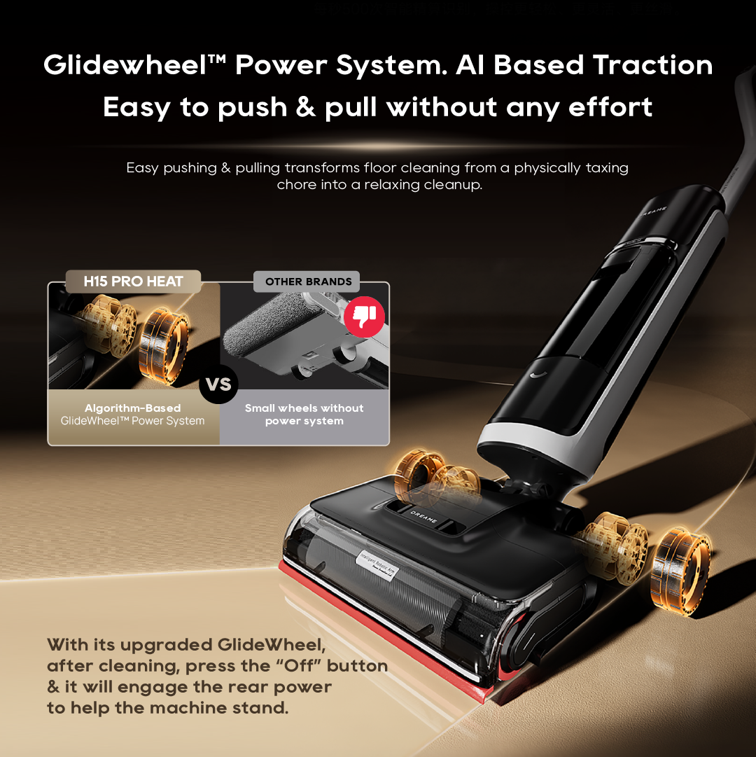 【GRAND LAUNCH】Dreame H15 Pro Heat | GapFree™ AI Robotic Arm | ThermoRinse™ 85°C Hot Water Floor Washing