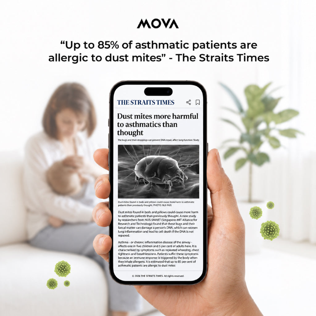 【NEW LAUNCH】MOVA Q30 Dust Mite Vacuum Cleaner | 100% Mite Removal | 6 Cone Layer HEPA Filtration