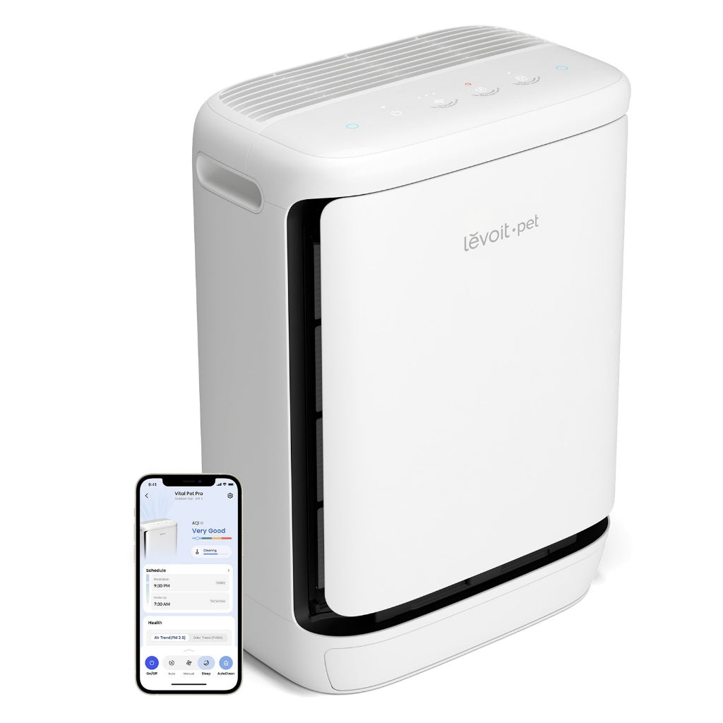 [LATEST] Levoit Vital Pet Pro Smart Air Purifier | H13 TRUE HEPA | Auto-Clean Mode | Traps Pet Fur