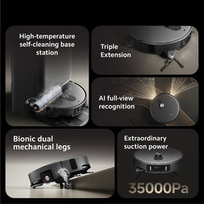 [FREE GIFT FOR VACUUM 6 MAX] Xiaomi Robot Vacuum 6 Max / 6 / 5 Pro | Up to 35000Pa | AI Camera | Roller Mop | 6cm Climb | 85°C Self-Clean