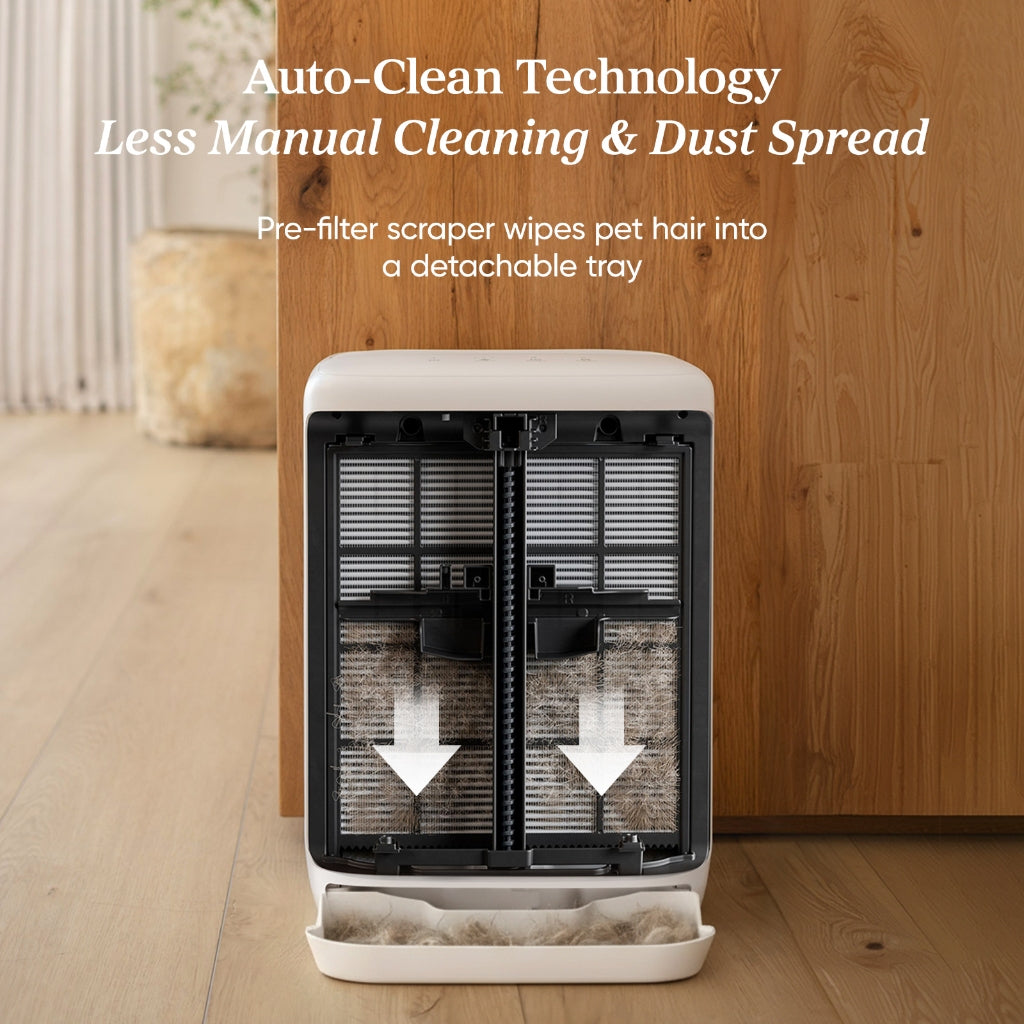[LATEST] Levoit Vital Pet Pro Smart Air Purifier | H13 TRUE HEPA | Auto-Clean Mode | Traps Pet Fur