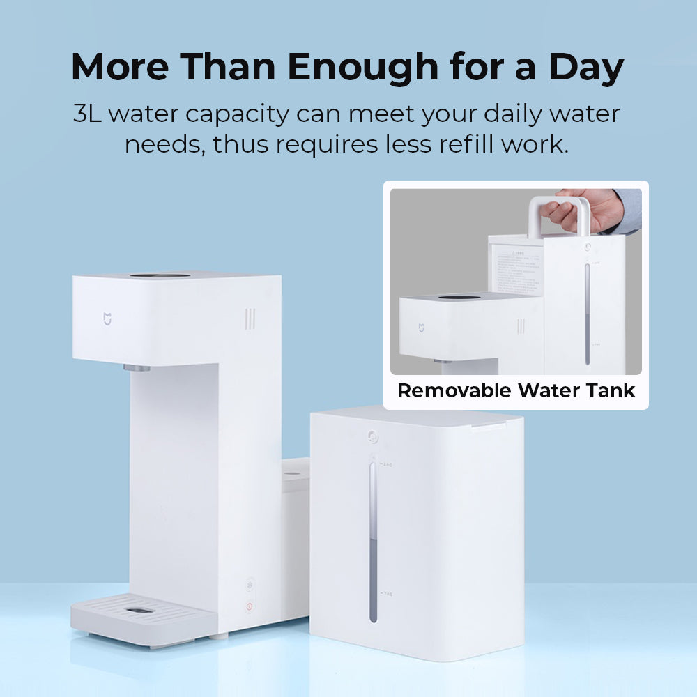 Xiaomi 3L 3S Instant Drinking Water Bar Cold and Hot Water Dispenser Adjustable temperature