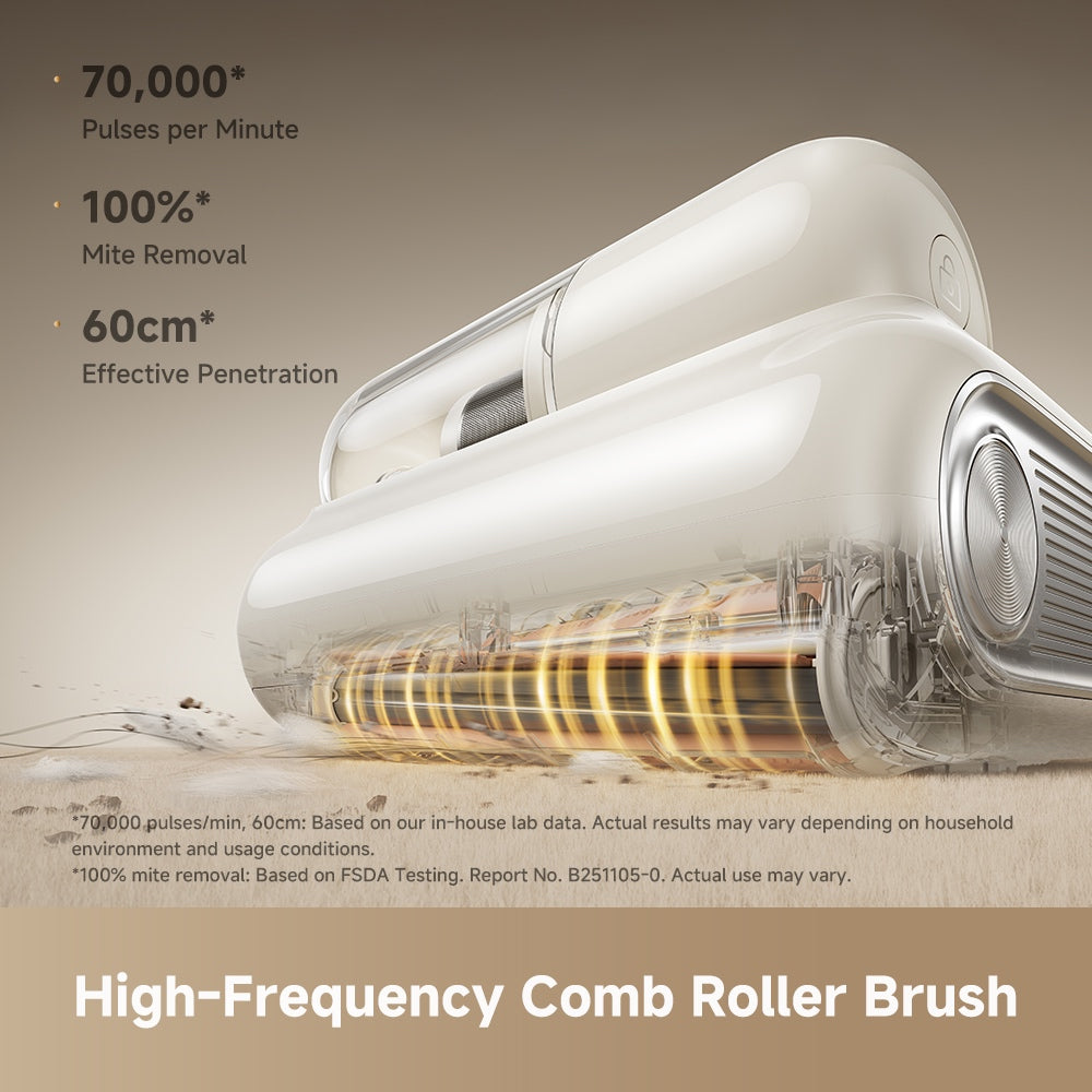 【NEW LAUNCH】MOVA Q30 Dust Mite Vacuum Cleaner | 100% Mite Removal | 6 Cone Layer HEPA Filtration