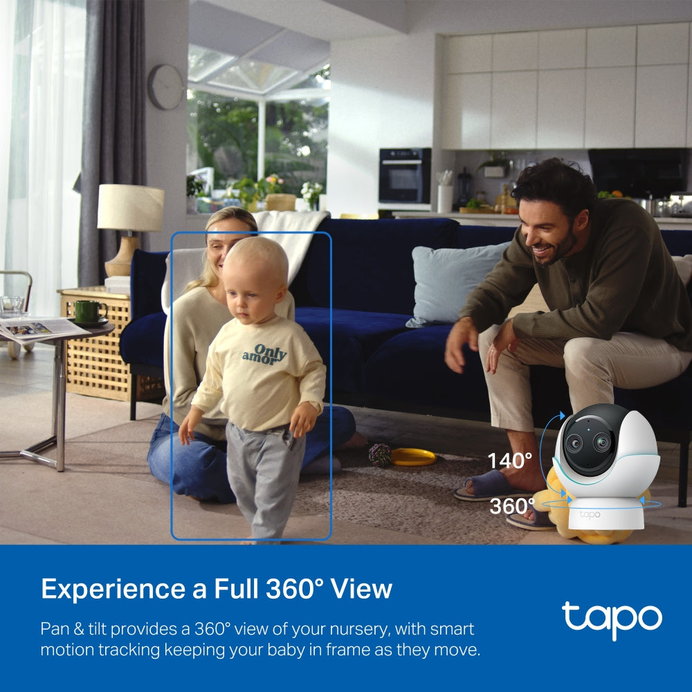 [WORLD FIRST] TAPO TP-LINK TC840 Baby Sleep Analysis Built In Lullabies White Noise Wall Ceiling Bed Mount 4MP Baby Cry