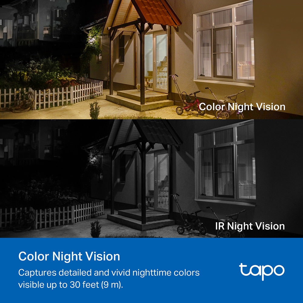 TC82 Wire-Free Battery 3MP Waterproof Smart Indoor/Outdoor Security Camera | 2K QHD | 6 Month Battery