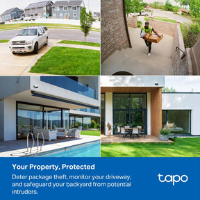 Tapo TC80 1080P Wire-Free Outdoor Security Camera | Up to 180-Day Battery | Colour Night Vision | Free AI Person Detection | IP65 Weatherproof