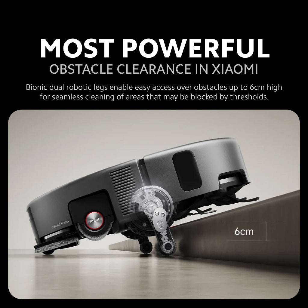 [FREE GIFT FOR VACUUM 6 MAX] Xiaomi Robot Vacuum 6 Max / 6 / 5 Pro | Up to 35000Pa | AI Camera | Roller Mop | 6cm Climb | 85°C Self-Clean