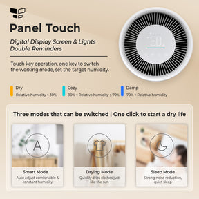 [NON GLOBAL] Xiaomi Smart Dehumidifier 13L  Dehumidification Mold & Moisture Remove Anti Bacteria Filter